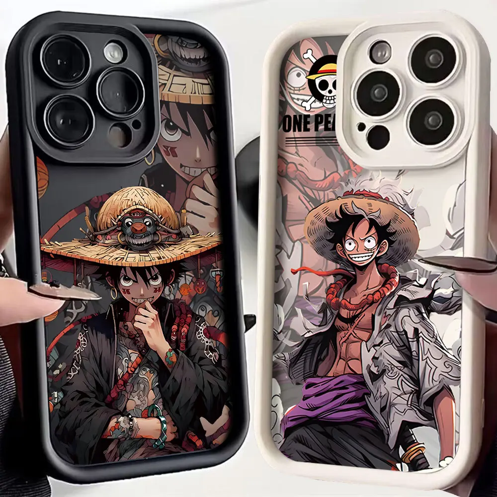 Чехол для телефона Anime One Pieces Luffys Xiaomi Mi 14T 14 11 Lite 12T POCO M6 F4 F5 X3 X4 X5 GT 5G мягкая задняя
