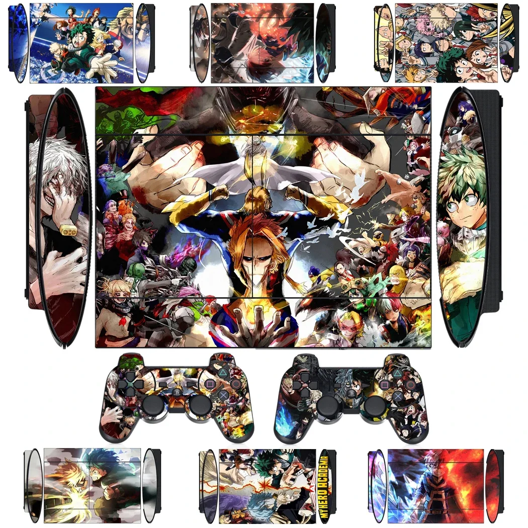2701 Vinyl Skin Sticker Protector for Sony PS3 Super Slim and 2 Controller Skins Stickers