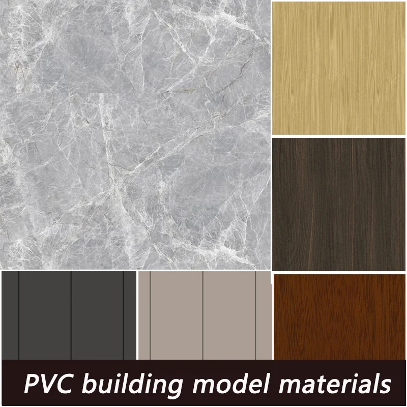 

Simulation Wall Panel Model Material PVC Floor Tile 20X30CM For Diy Handmade House Building Design Scene Layout Diorama Kit 1Pcs