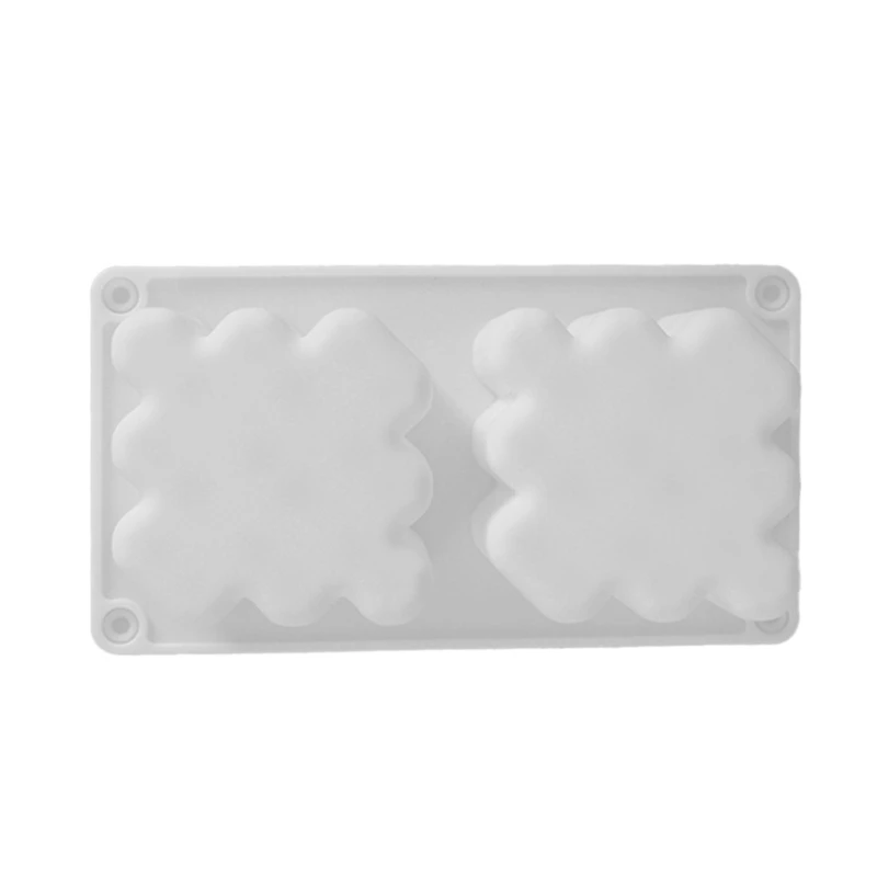 

3D Love Heart Geometric Mold DIY Casting Mold Bubble Square Molds Silicone Decorations Crafts Mould