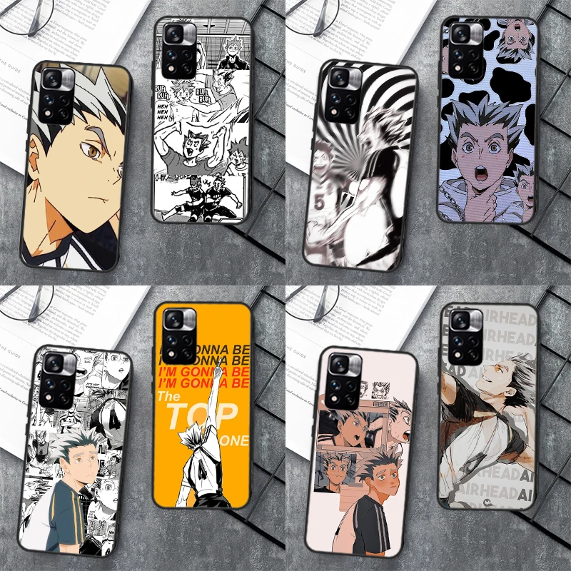 Чехол Haikyuu для Xiaomi Redmi Note 11 Pro 10 8 9 9S 10S 9A 9C 9T |