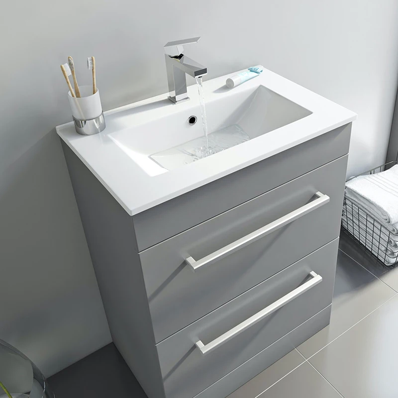 

High end design rectangular bathroom hand wash basin square shape bathroom basin luxury bathroom sink with vanity