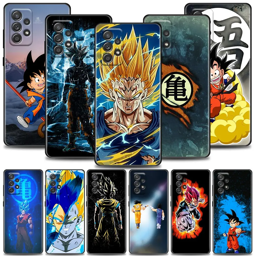 

Dragon Ball Z Goku Vegeta Phone Case for Samsung A01 A02 A03s A11 A12 A13 A21s A22 A31 A32 A41 A42 A51 4G 5G Fundas Coques Capa