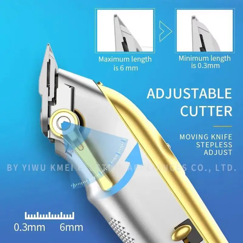 Электрическая перезаряжаемая машинка для стрижки волос с ЖК-дисплеем