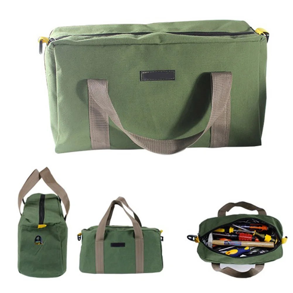 

Large Capacity Oxford Canvas Waterproof Bag Wear-Resistant Tool Bag Storage Bag For Wrenches Screwdrivers Pliers Nails
