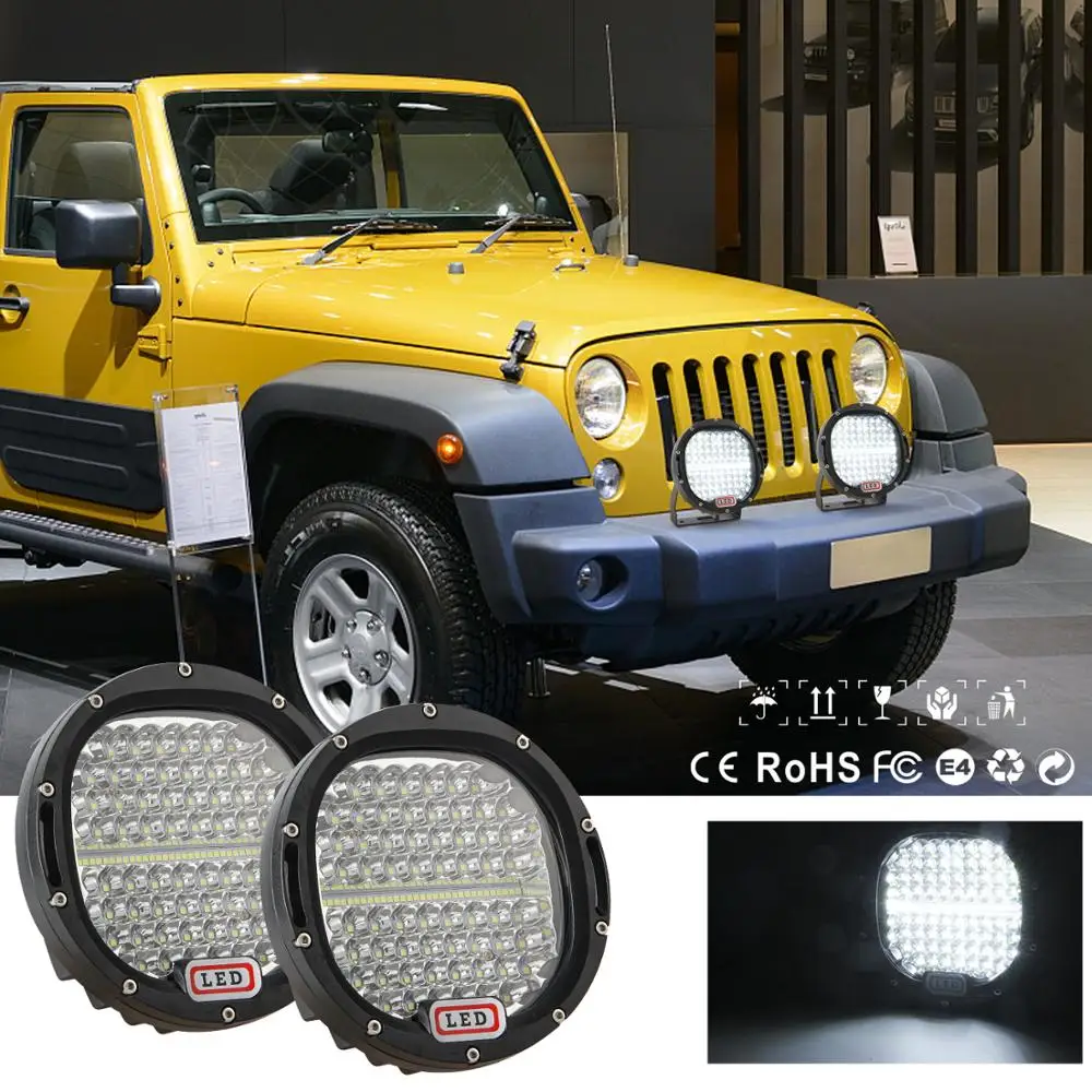 

Auto LED Work Light 7inch 105W 300W Truck SUV offroad Car 4WD Truck Tractor Boat Trailer 4x4 off road 9-30V DC car accessories