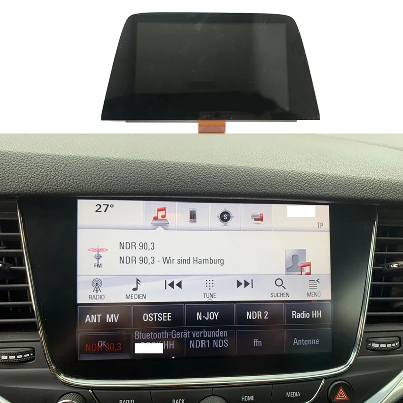 

8 Inch Car DVD GPS Navigation Display Screen With Capacitive Touch Screen For Chevrolet Opel Astra 2017 LQ080Y5DZ10