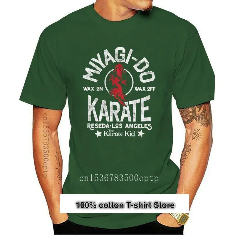 

Karate chico de манга corta de los hombres T camisa Miyagi-2021 de los hombres de verano de marca de ropa o-Cuello