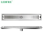 душевой трап под плитку душевой трап слив для душевой кабины трап для душа под плитку решетка для раковины трап для душа линейный слив для ванны Слив для душа LEDFRE 304, душевой пол из нержавеющей стали, Frool LF66009