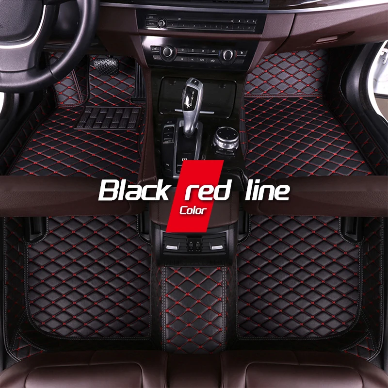 

For BMW I3 2011-2014 2015 2016 2017 2018 2019 2020 Custom Car Floor Mats Leather Interior Styling Carpet Waterproof Car Mats