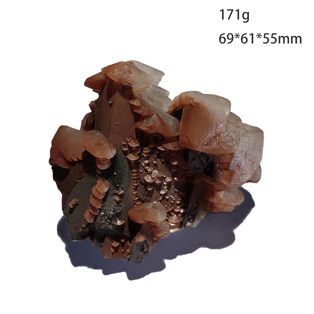 

C6-7B Natural New Kind Calcite Mineral Crystals Specimens Form Daye City Hubei Province CHINA