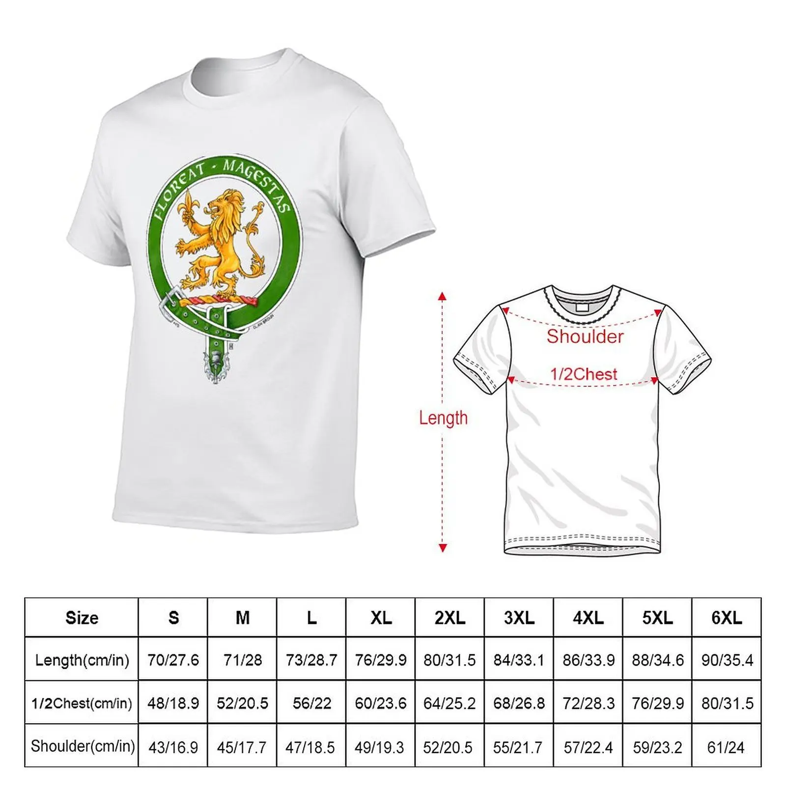 Фото рубашка Crest хлопок для забавной упаковки футболки мужские рубашки t Broun забавная хлопковая футболка клана шотландский хлопок №2