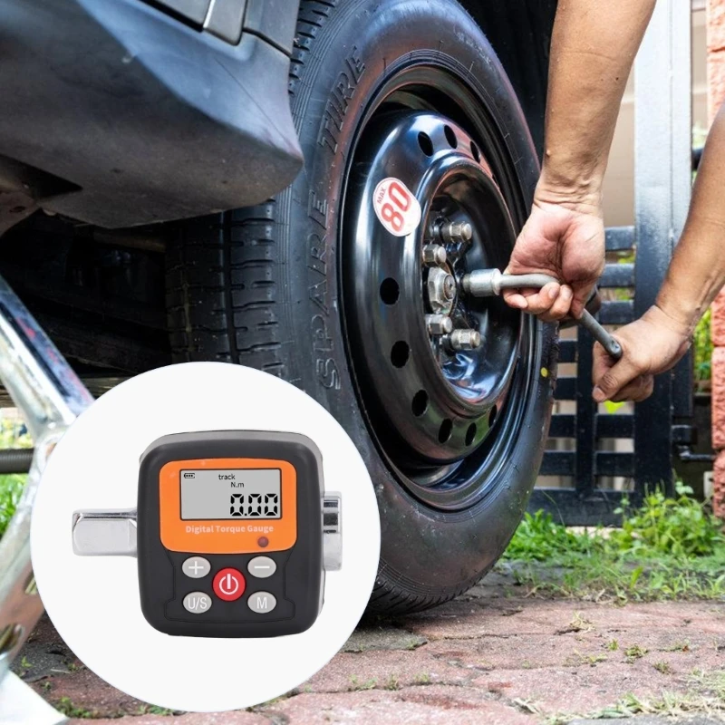 Профессиональный измеритель крутящего момента цифровой адаптер с ЖК-дисплеем