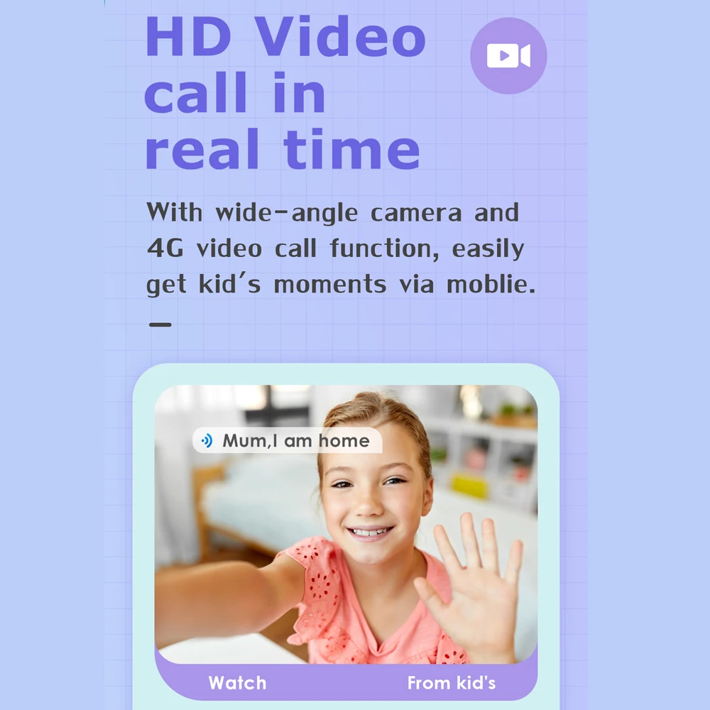 Детские Смарт-часы с камерой GPS Wi-Fi |