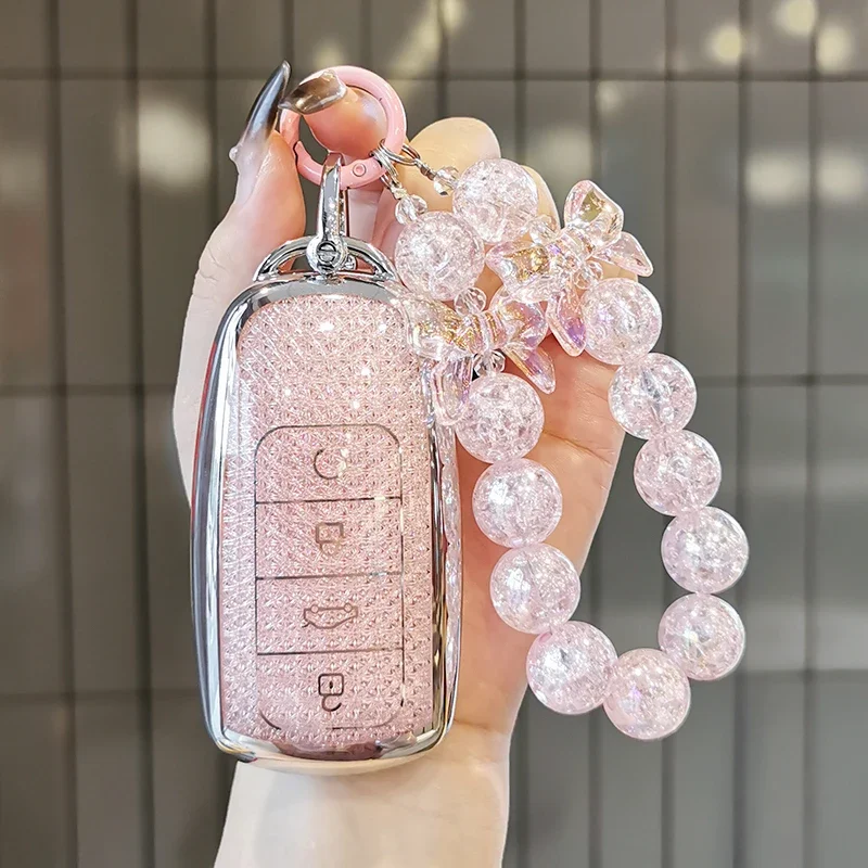 

Подходит для Chery Tiggo 8pro Чехол для ключей Arrizo 8 Tiggo 9 7plus Exeed Rx Omoda 5 TJ-1 Fulwin a8 Чехол для ключей Брелок для ключей Chery