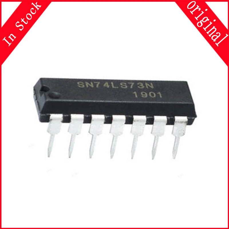 10 шт./лот SN74LS73N 74LS73 DIP-14 HD74LS73P DIP14 SN74LS73 74LS73N DIP в наличии оригинал
