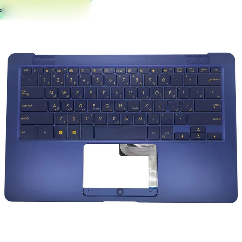 Фото Клавиатура с подсветкой синего цвета и подставкой для рук H FOR ASUS UX490UA ZEBOOK UX490 №1