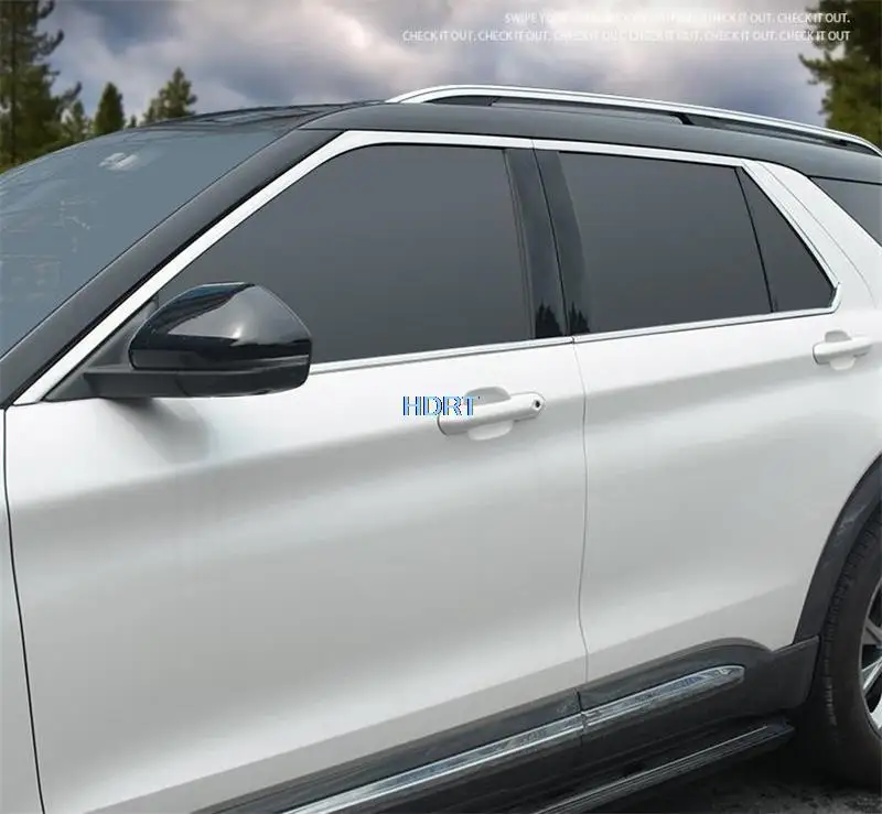 Автомобильный Стайлинг внешняя наклейка украшение крышка оконная полоса