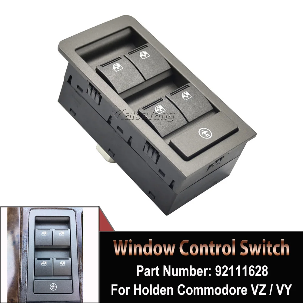 

For Holden Commodore VY VZ 2002-2005 2006 New 13 pins Electric Power Master Window Control Switch 92111628 Car Accessories