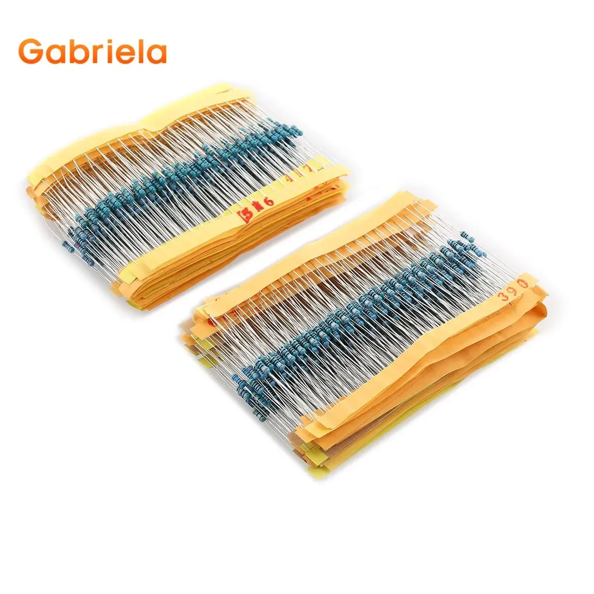 Комплект резисторов 1/4 Вт 56 значений x 20 шт. = 1120 (1 Ом-10 МОм) Металлопленочный