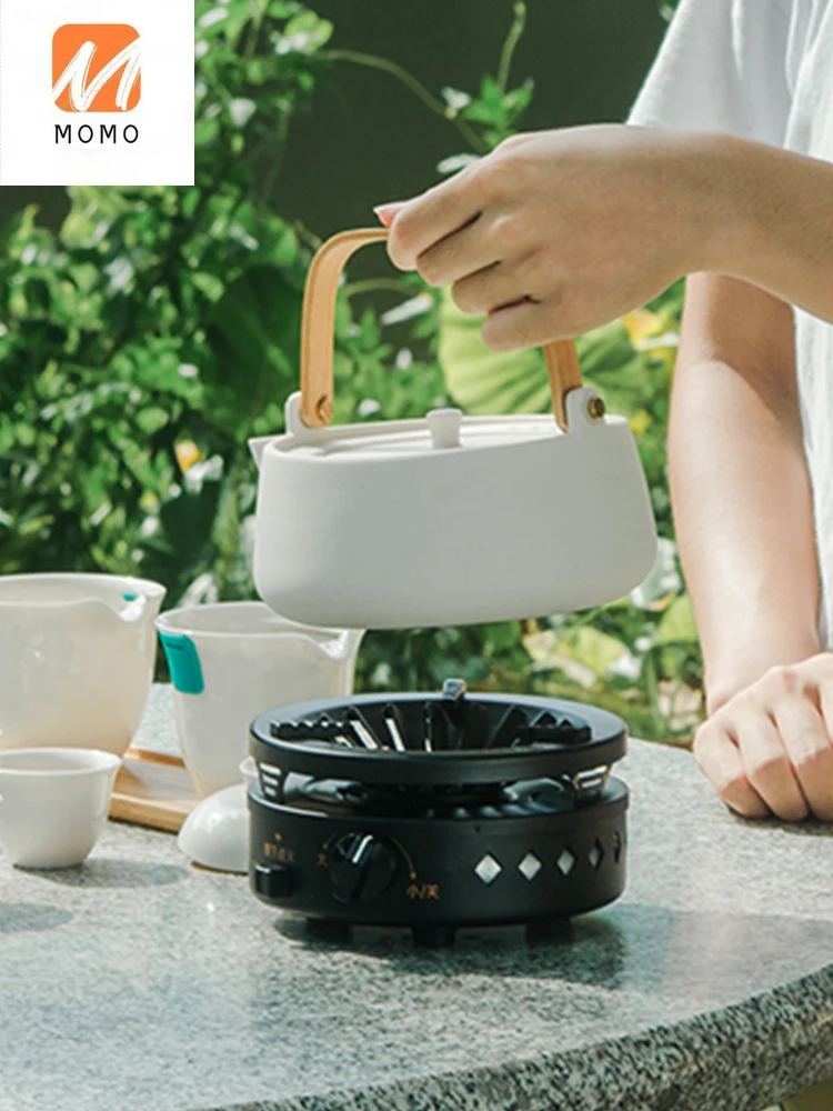 

Outdoor Windproof Portable Gas Gas Stove Boiling Water Tea Camping Picnic Stove Hot Pot Stove Equipment Supplies