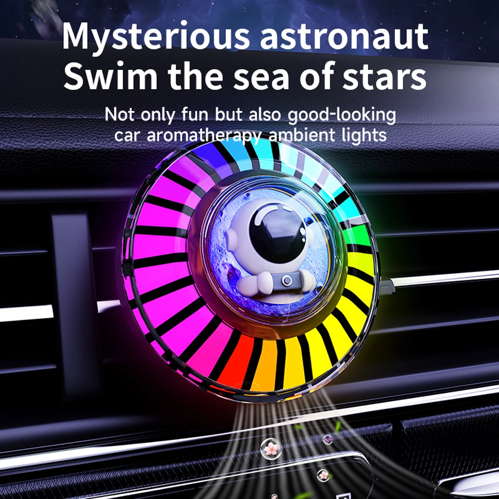 

Освежитель воздуха, 256 цветов, автомобильный диффузор для духов с управлением через приложение, автомобильный ароматизатор, RGB, музыка, фотолампа, 24 светодиода, Type C, зарядка