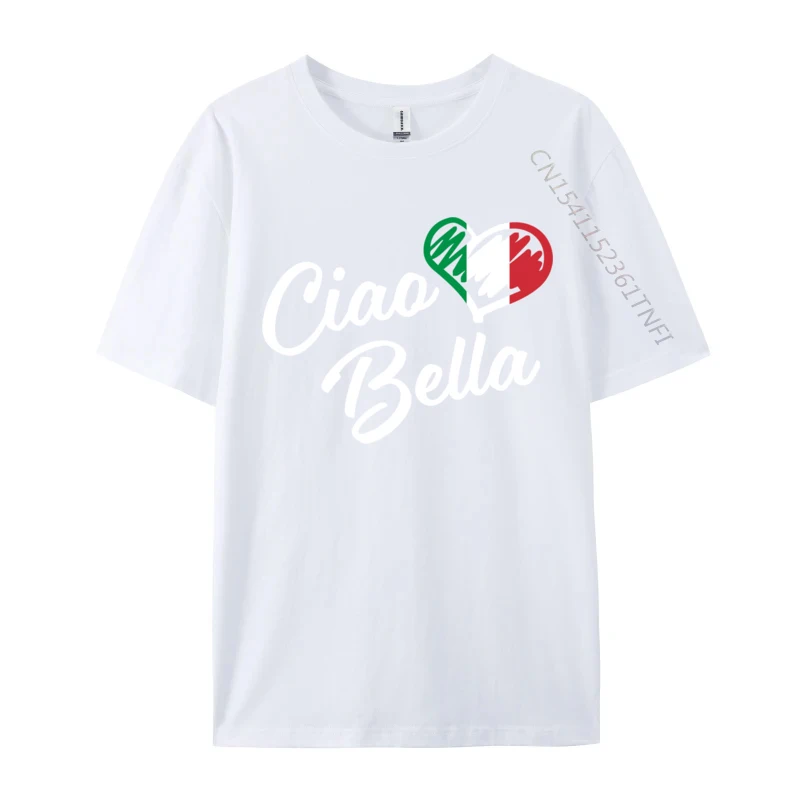 Ciao Bella итальянские приветственные красивые купоны мужская футболка с принтом