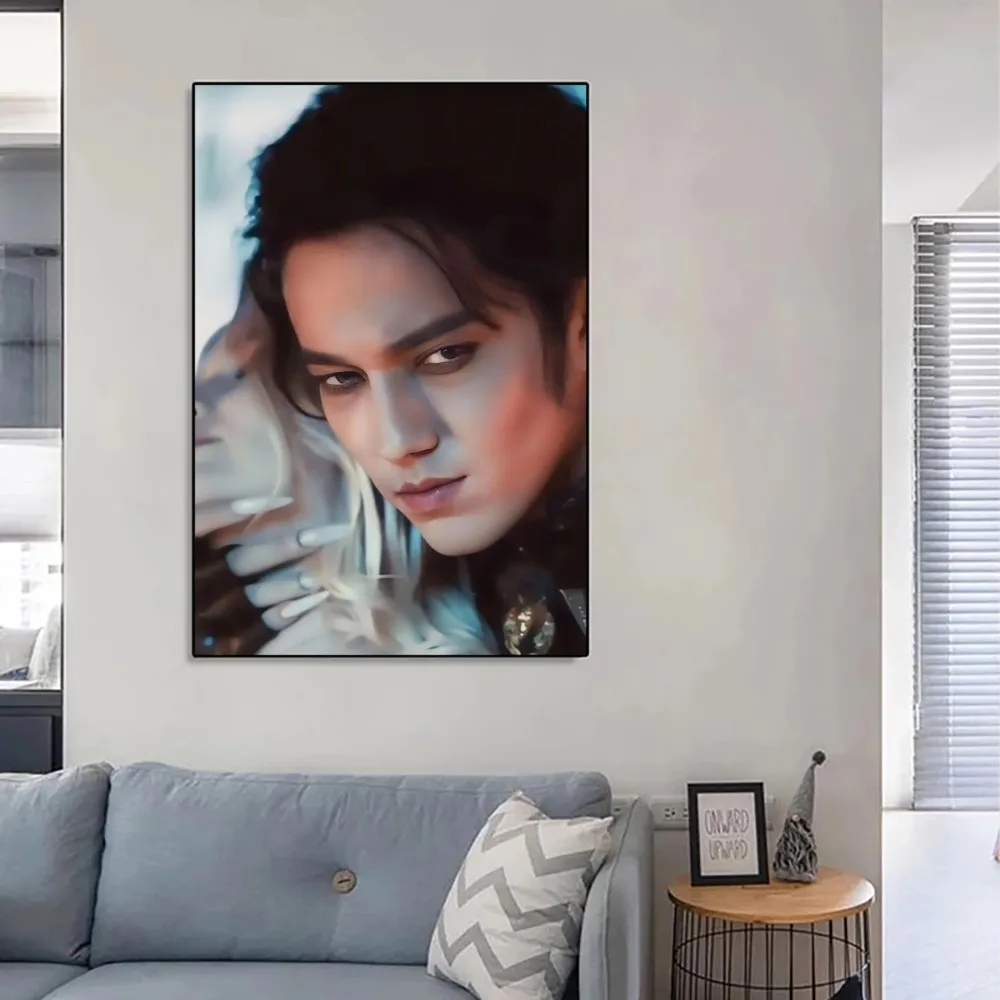 Dimash Kudaibergen Singer Плакат Крафт Клуб Бар Бумага Винтаж Настенная Художественная