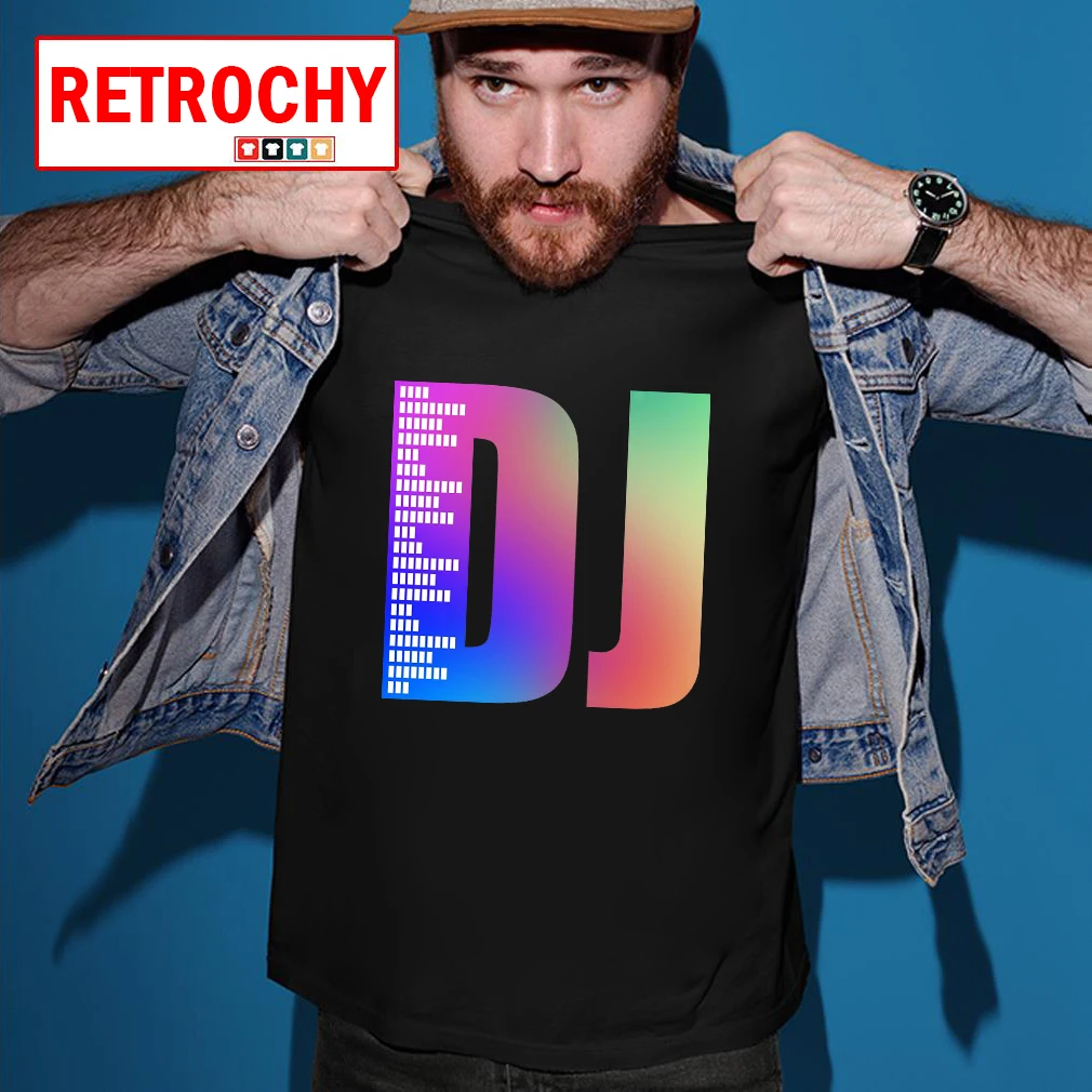

Футболка с изображением дискового жокя, школы музыки, DJ-клуба, Deejay, Мужская футболка с изображением DJ-режима, техника, технические футболки д...