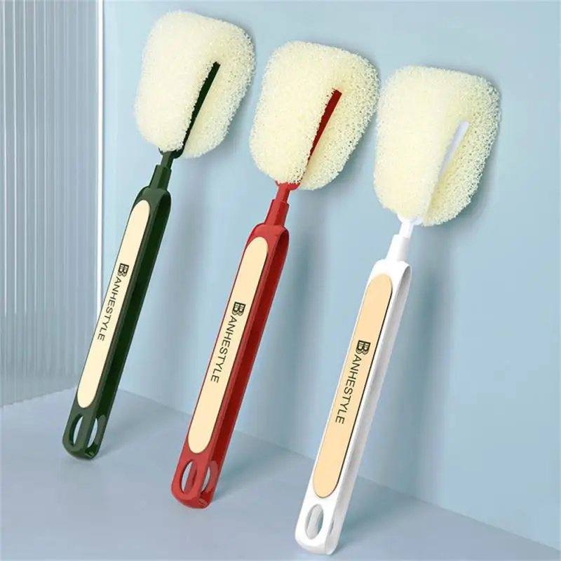 

Щетка для чистки бутылочек с мягкой текстурой, вращающаяся на 360 градусов