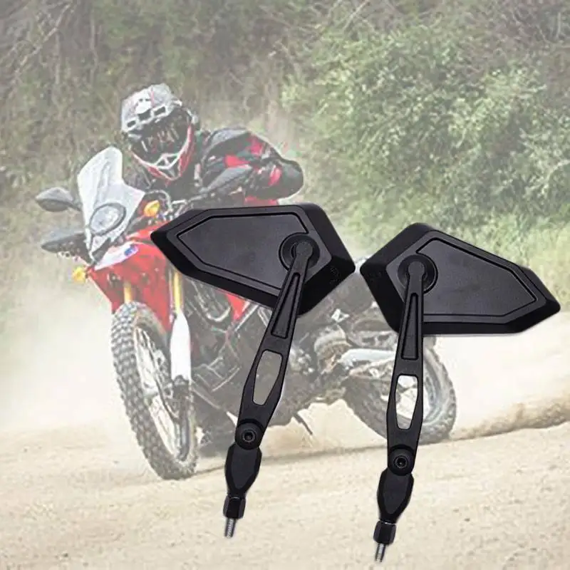 

2pcs Motorcycle Rear View Side Mirror 10mm For Cruiser Chopper Scooter Motorcycle Rear View Mirror Motorcycle Accessories ATV