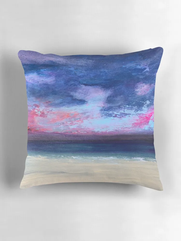 Фиолетовое небо наружная Шотландия шотландская декоративная подушка