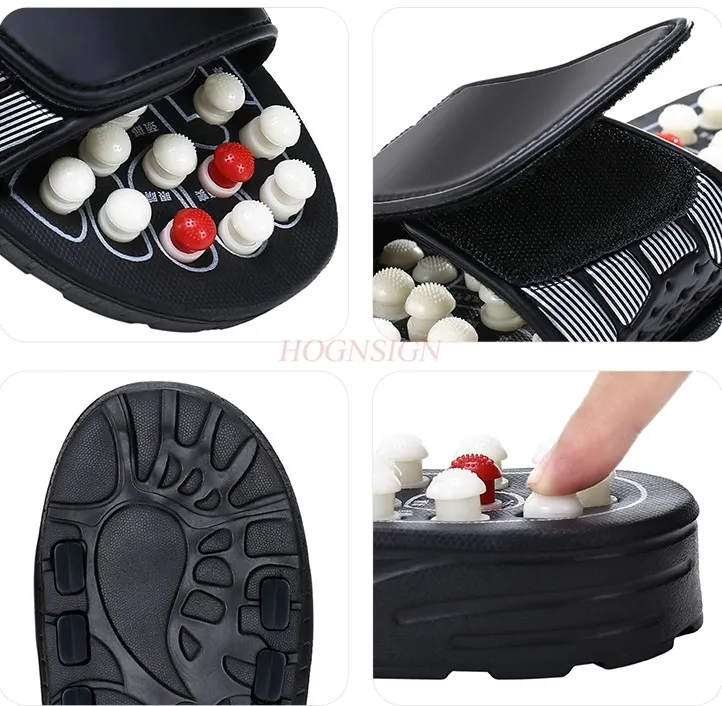 Массажные тапочки для здоровья подошва ног акупунктурная точка магнитотерапия