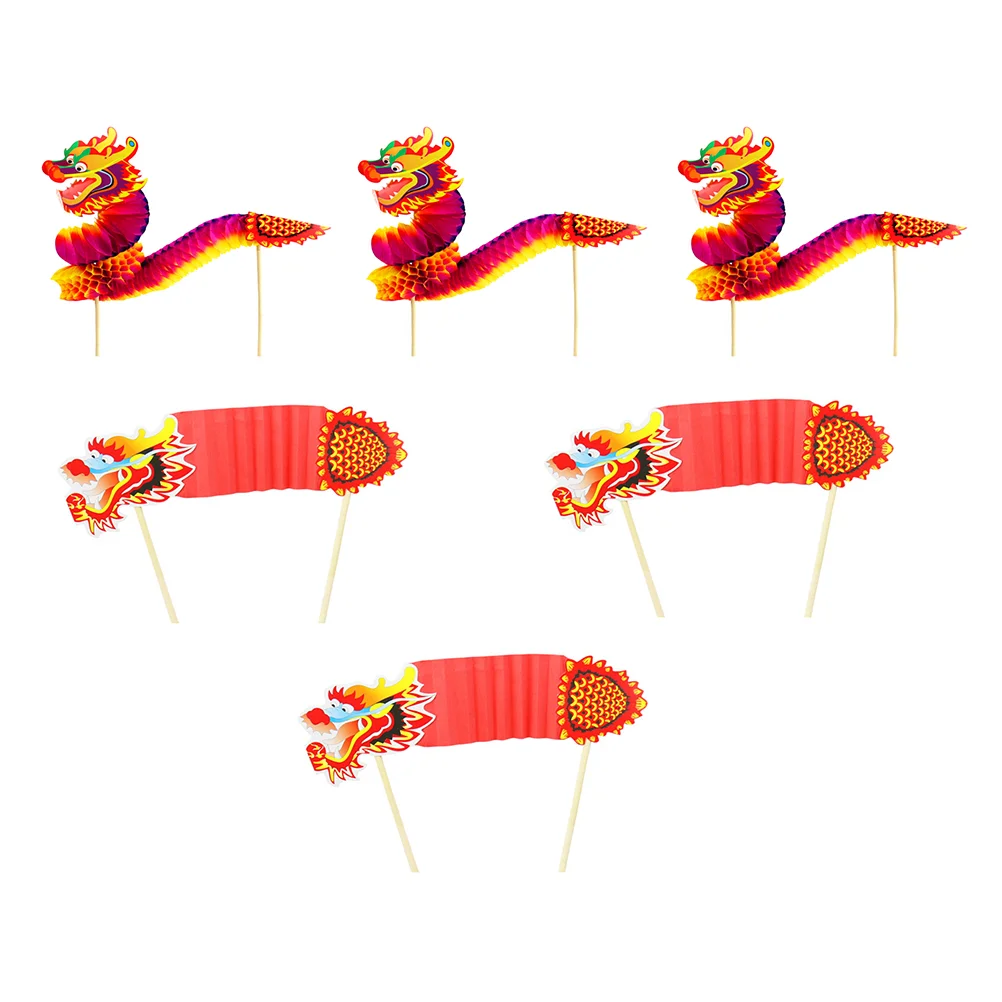 

Бумажная гирлянда с драконом «сделай сам», подвесные Детские принадлежности, ручной выбор из материала, ручное традиционное ремесло