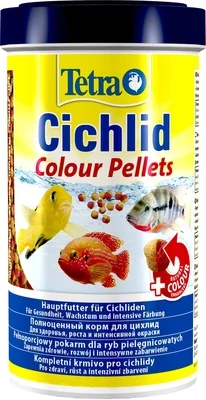 Tetra корма Корм усиливающий окраску цихлид мульти шарики Cichlid Colour 500 ml 197343 0 165 кг |