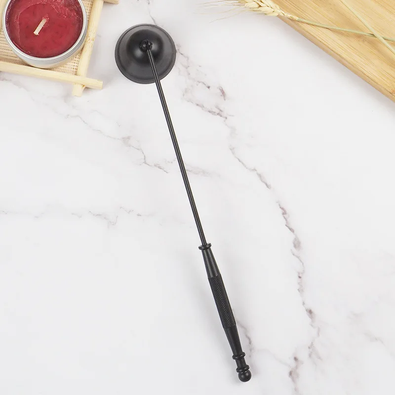 

Новый колокольчик, огнетушитель для свечей, сплав, крышка для фитиля свечи, антидымный запах, набор для изготовления свечей, аксессуары, домашние рождественские подарки «сделай сам»