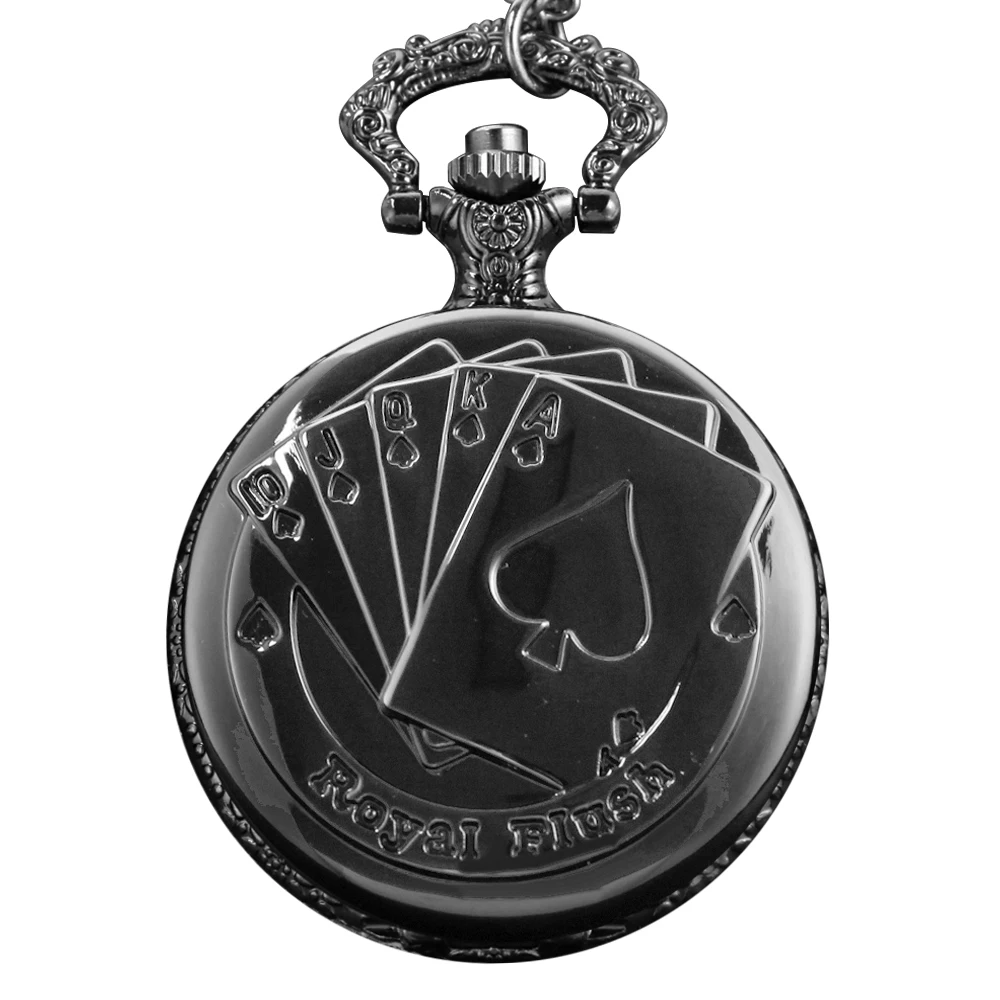 Черные Akqj10 игральные карты рельефные