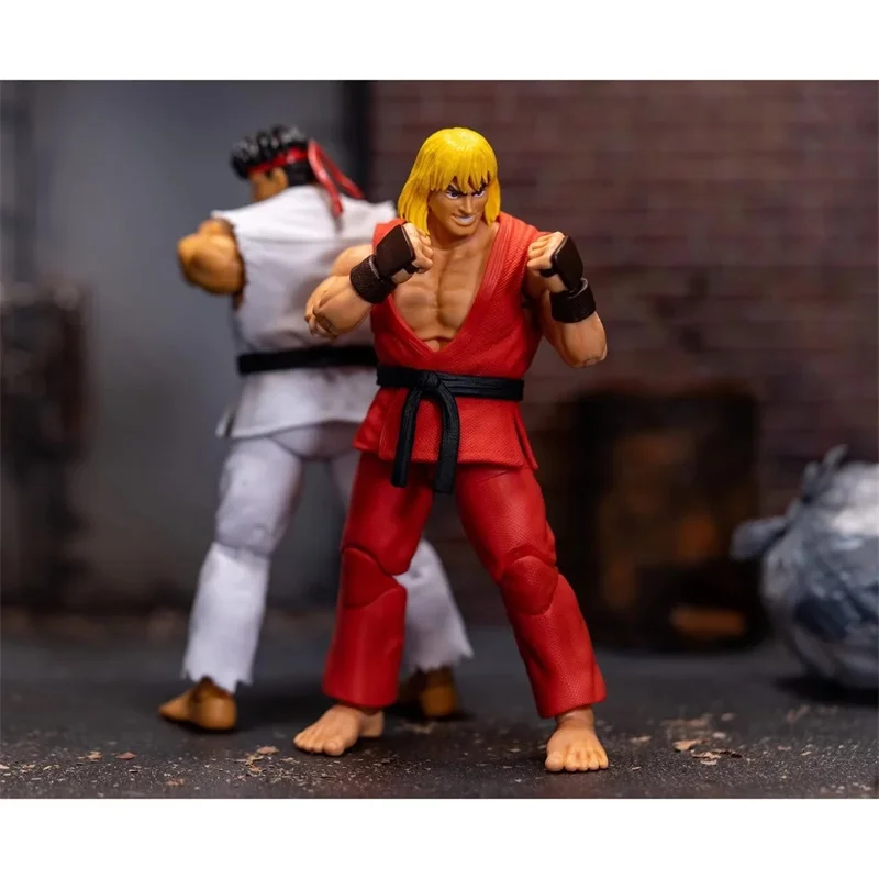 Экшн-фигурки Jada Toys Ultra Street Fighter II M.Bison Dhalsim RYU Chun Li Fei Long Ken 6 дюймов коллекционные