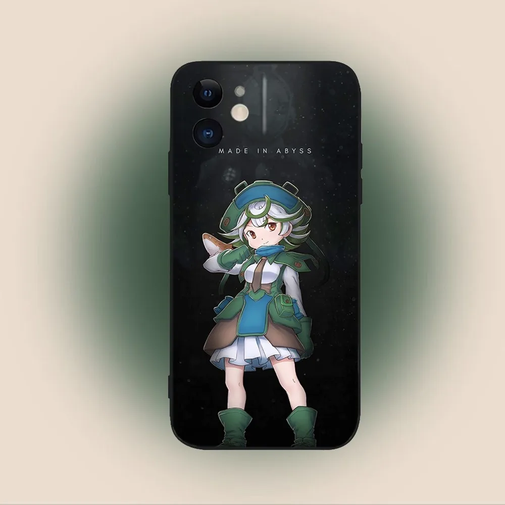 Чехол для телефона Made in Abyss iPhone 15 14 13 12 11 Plus Pro Max XS XR SE Mini 8 7 мягкий силиконовый