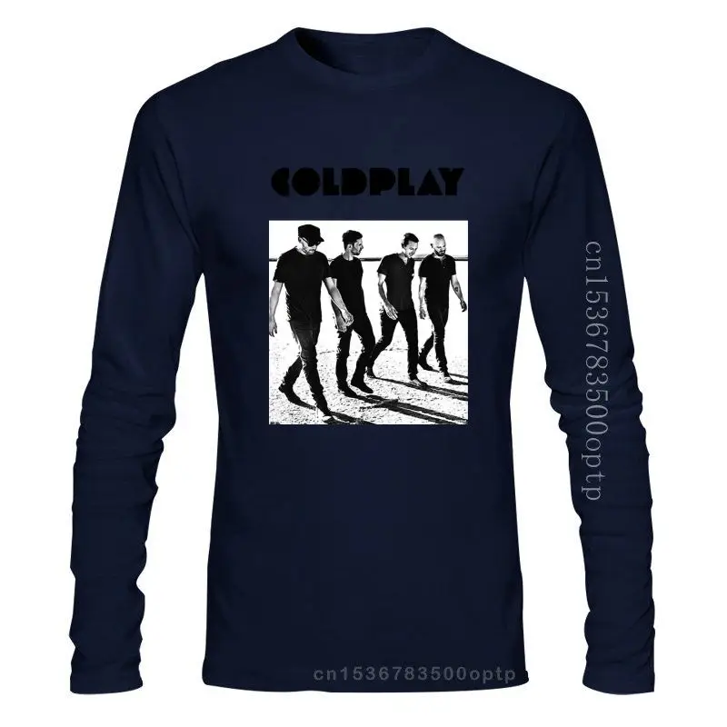 

Модная новая белая футболка унисекс Coldplay