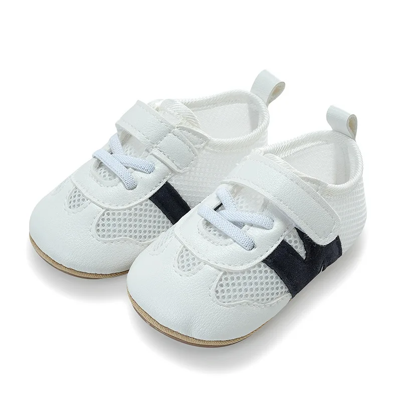 Детская обувь для мальчиков и девочек первых шагов Симпатичные кроссовки с