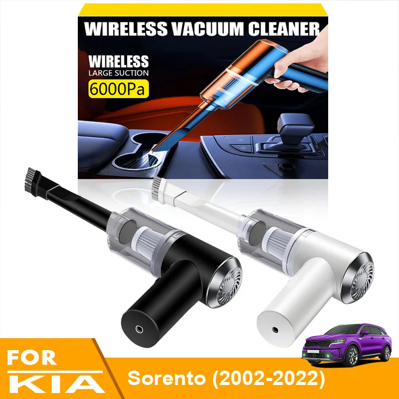 

Handheld Car Cordless Vacuum Cleaner for Car Cleaning Automotive Products Auto Goods Home Appliance For KIA Sorento 2002-2022