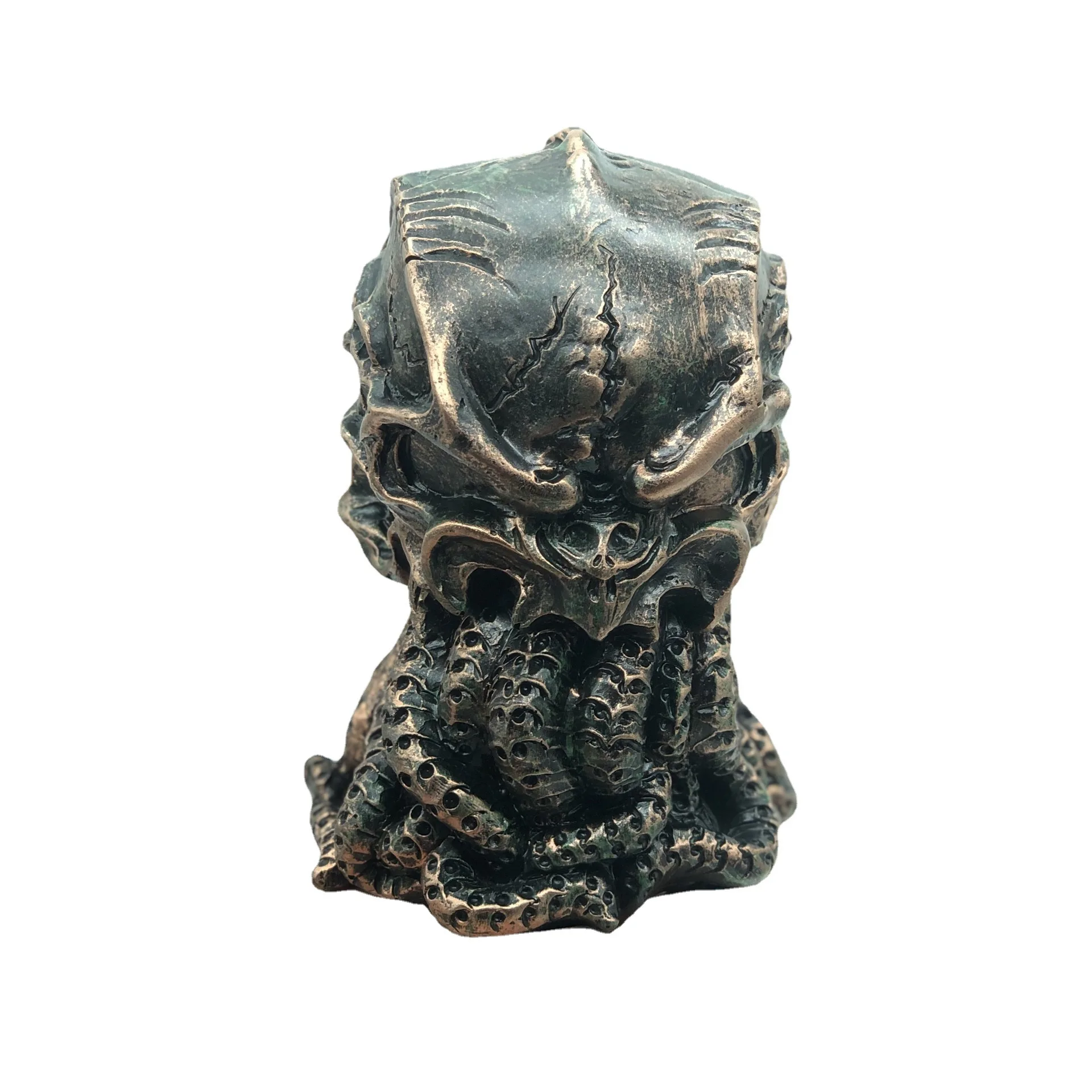 

New Skull Cthulhu Mythology Statue Home Decoration Resin Crafts Ornaments Retro