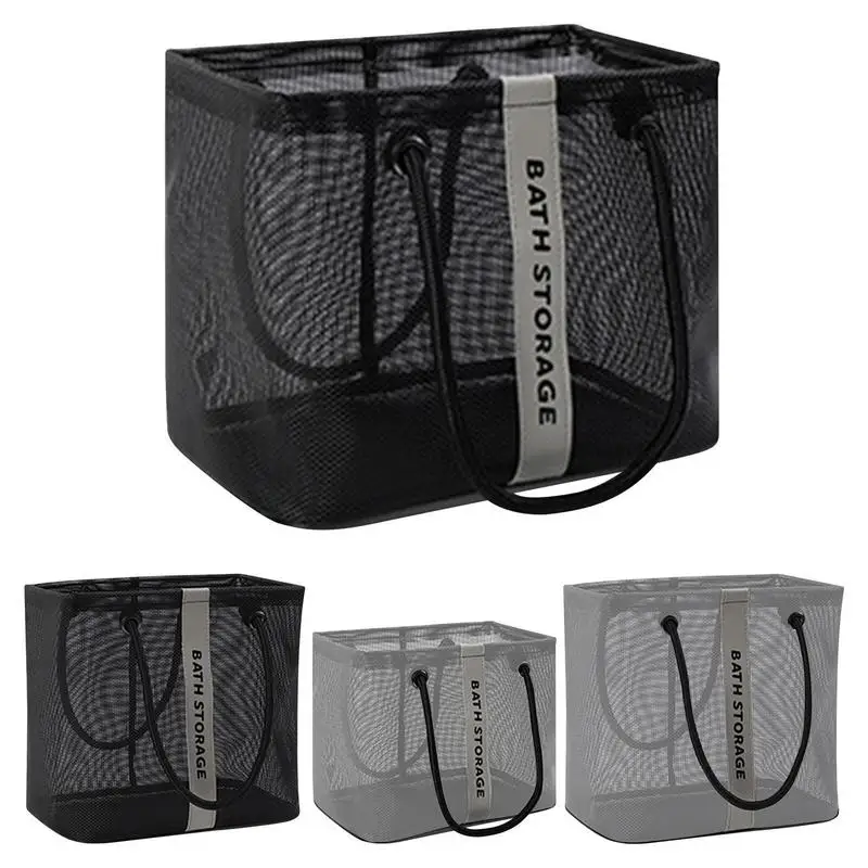 

Большая сетчатая пляжная сумка, водонепроницаемая Портативная Сумка Для Хранения Туалетных принадлежностей, товары для путешествий, пляжного спорта, плавания