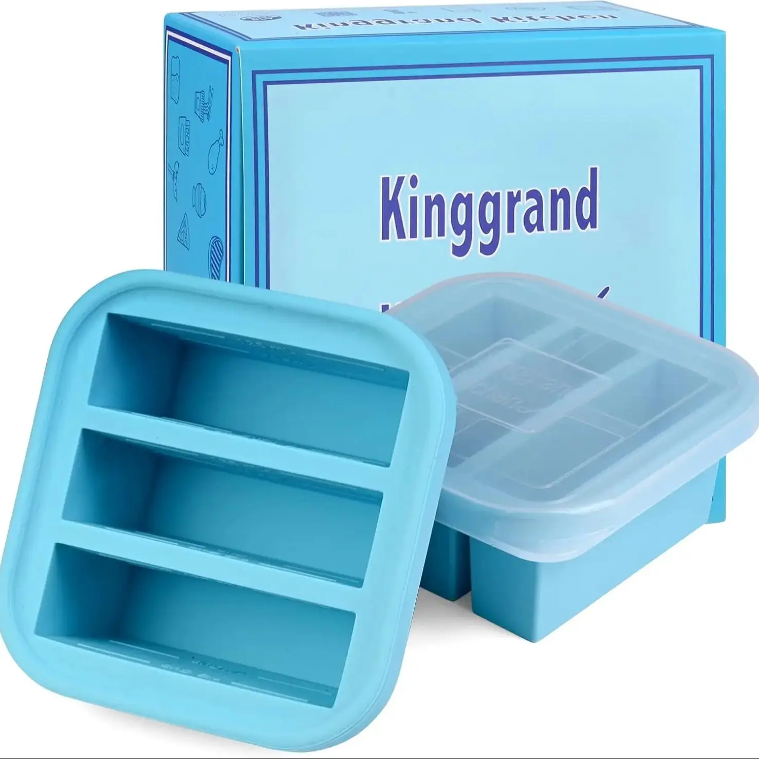 Jell-Cell Силиконовые контейнеры для заморозки супов 2 чашки