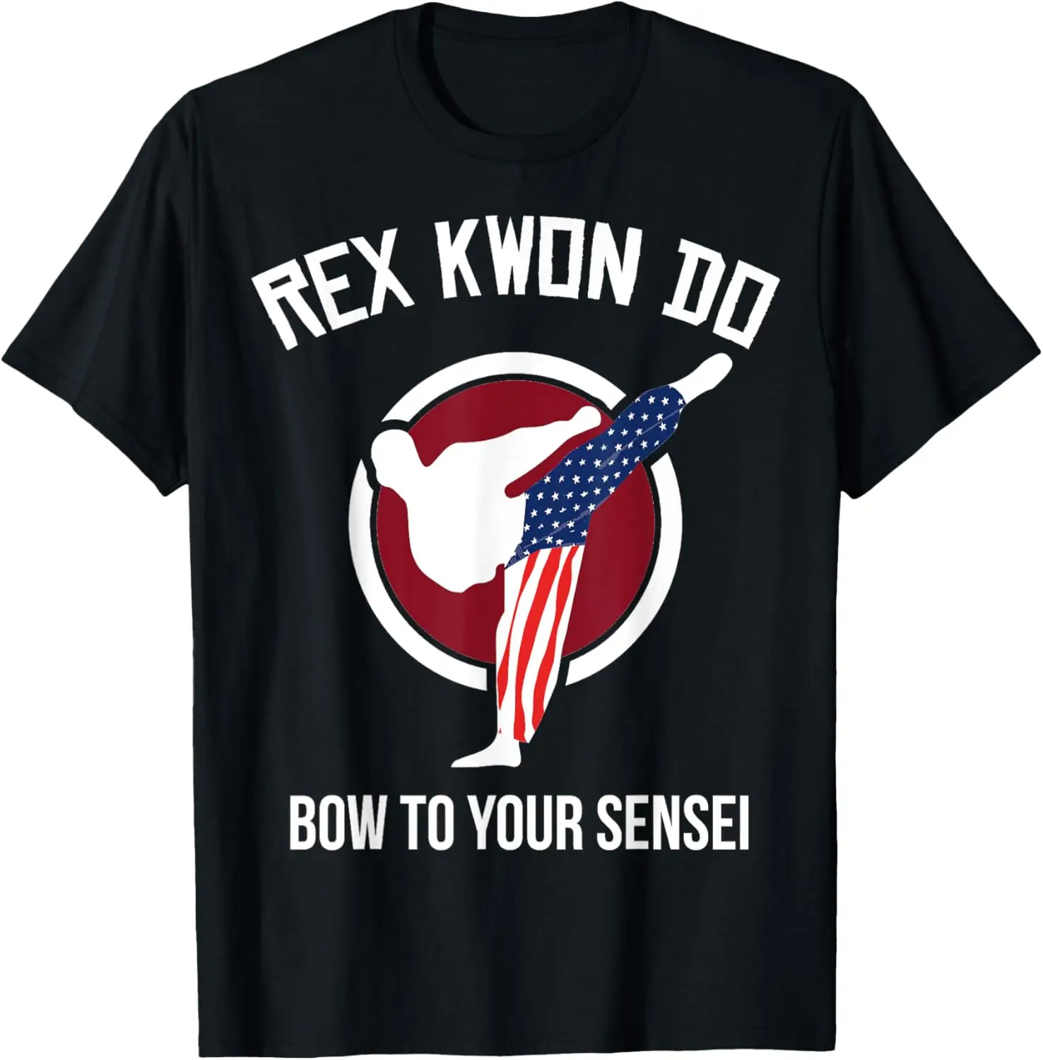 Рубашка Dynamite Rex Kwon Do Bow To Your Front Дизайнерская футболка
