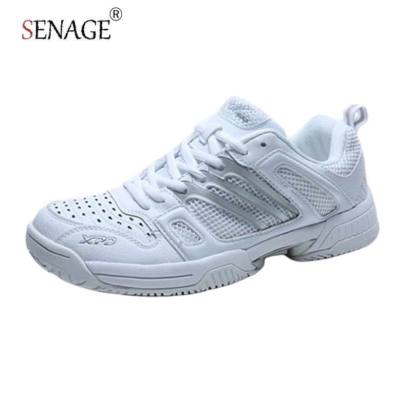 SENAGE High Quality Professional Training Tennis Shoes Men Breathable Non-slip Sneakers Women Athletics Indoor Squash Shoes