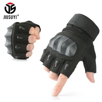 outdoor tactical half finger gloves army military combat paintball airsoft hunting shooting protective gear fingerless men women