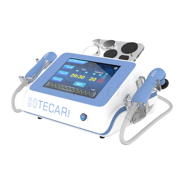 

Portable Tecar Therapy Heating Pain Relief RET CET RF Diathermy Fat Dissolving Anti Wrinkle Skin Rejuvenation Beauty Device 448K