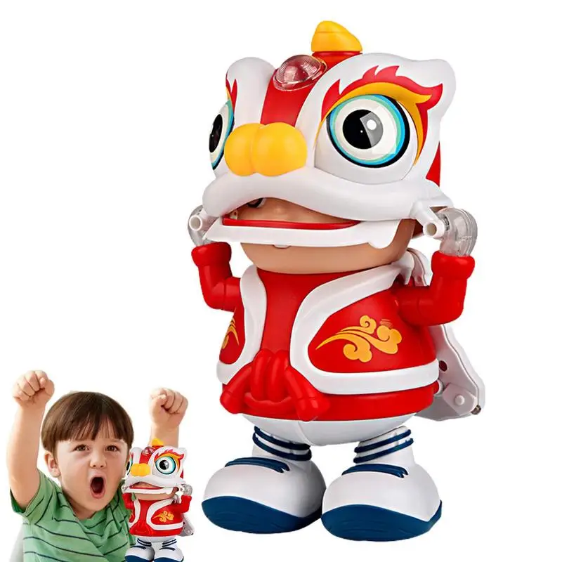 

Dancing Music Toy Glowing Lion Dance Singing And Dancing Rocking Robots Educational Walking Robots For Infants Development